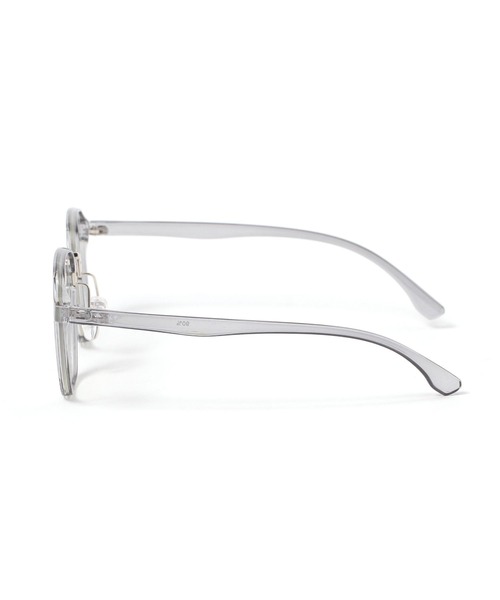 LEPSIM(レプシィム)の「クリアファッショングラス 327027(メガネ・レディース・ライトグレー/グレー・ONE SIZE)」の5枚目の写真