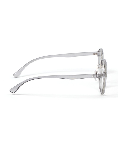 LEPSIM(レプシィム)の「クリアファッショングラス 327027(メガネ・レディース・ライトグレー/グレー・ONE SIZE)」の6枚目の写真