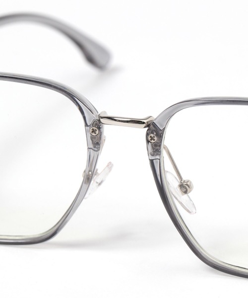 LEPSIM(レプシィム)の「クリアファッショングラス 327027(メガネ・レディース・ライトグレー/グレー・ONE SIZE)」の8枚目の写真