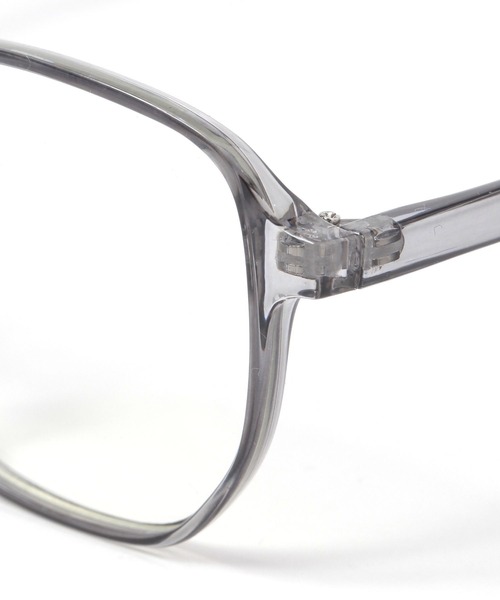 LEPSIM(レプシィム)の「クリアファッショングラス 327027(メガネ・レディース・ライトグレー/グレー・ONE SIZE)」の9枚目の写真