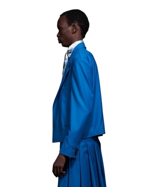 GalaabenD（ガラアーベント）の「Custom Vintage Short Jacket カスタムヴィンテージショートジャケット（テーラードジャケット・メンズ・ホワイト/ブルー・46/44/48）」の8枚目の写真