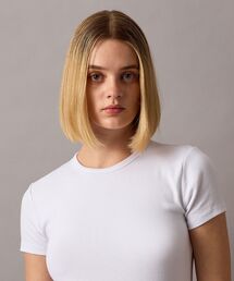 コントゥア リブTシャツ