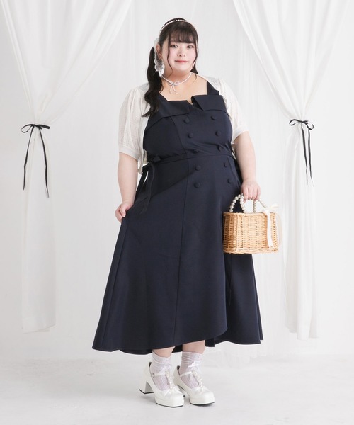 muffy ワンピース＆ブラウス セット① サイズ90とジャンパースカート ≪通常販売≫classical easy jumper skirt （クラシカルイージー