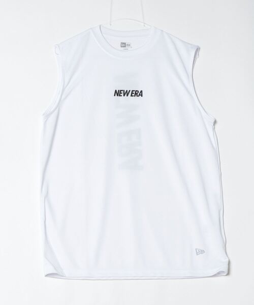NEW ERA(ニューエラ)の「ニューエラ PA SL TECH TEE WORDMARK LOGO WHI(Tシャツ/カットソー・メンズ・ホワイト・LL/L/M)」の1枚目の写真