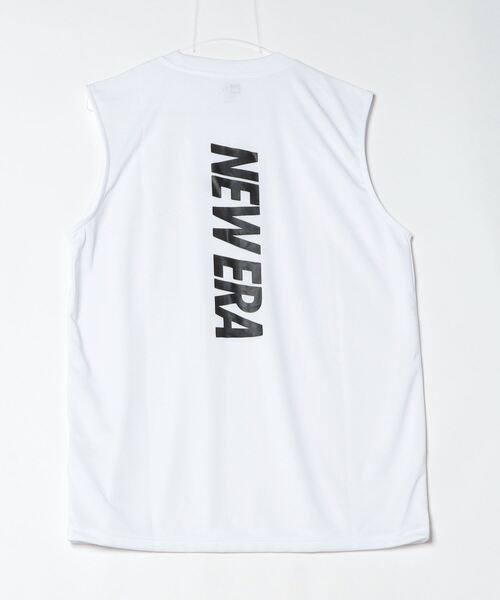 NEW ERA(ニューエラ)の「ニューエラ PA SL TECH TEE WORDMARK LOGO WHI(Tシャツ/カットソー・メンズ・ホワイト・LL/L/M)」の2枚目の写真