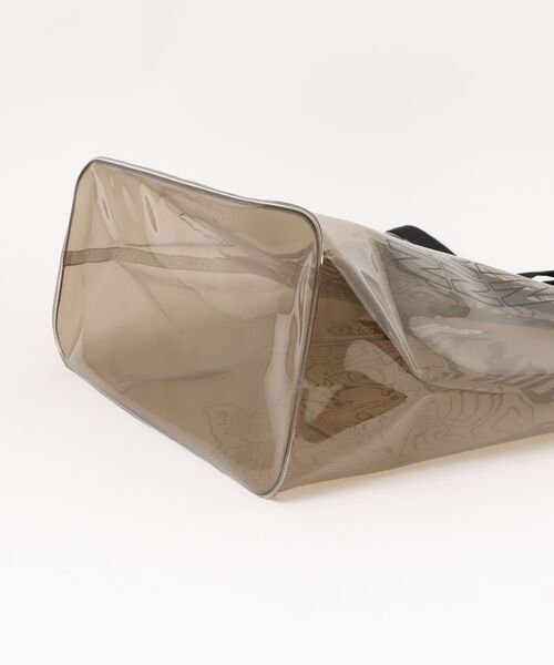 ムラサキスポーツ(ムラサキスポーツ)の「DEAR LAUREL/ディアローレル トートバッグ HIGH&DRY PVC POOL BAG DL25S10102(トートバッグ・メンズ・クリア/ブラック・FREE)」の4枚目の写真