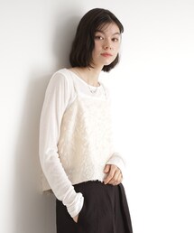 THE SHOP TK | シアーフライスセットビスチェ【洗える】(その他トップス)