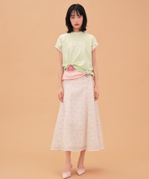 SNIDEL｜スナイデルのスカート（花柄・ボタニカル柄）通販