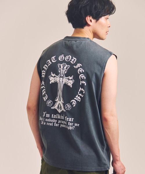 JACKROSE(ジャックローズ)の「JE-ART/GRAPHIC-ノースリーブ(タンクトップ・メンズ・その他7/その他4/その他8/その他5/その他3/その他2/その他1/その他6・L/M)」の3枚目の写真