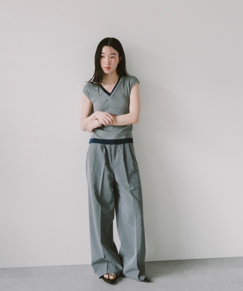 DRWCYS（ドロシーズ）の「シャイニードットスラックス（スラックス・レディース・ブラック/グレー・SMALL/MEDIUM）」の13枚目の写真