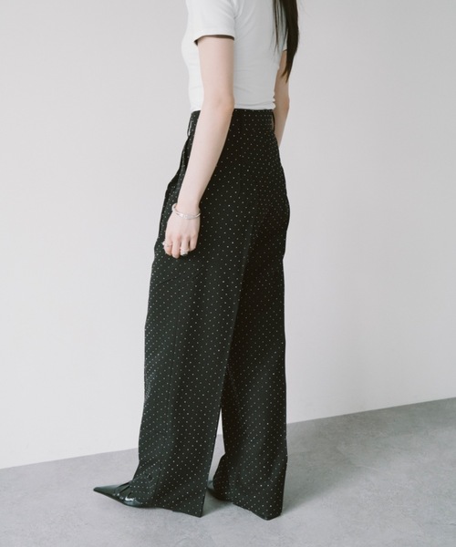 DRWCYS（ドロシーズ）の「シャイニードットスラックス（スラックス・レディース・ブラック/グレー・SMALL/MEDIUM）」の8枚目の写真