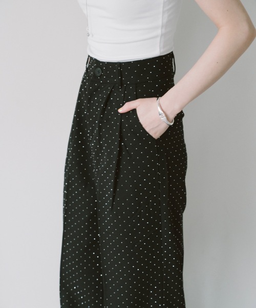 DRWCYS（ドロシーズ）の「シャイニードットスラックス（スラックス・レディース・ブラック/グレー・SMALL/MEDIUM）」の9枚目の写真