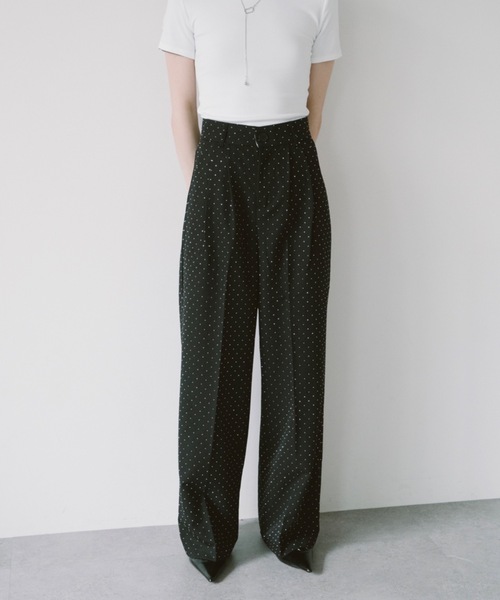 DRWCYS（ドロシーズ）の「シャイニードットスラックス（スラックス・レディース・ブラック/グレー・SMALL/MEDIUM）」の5枚目の写真