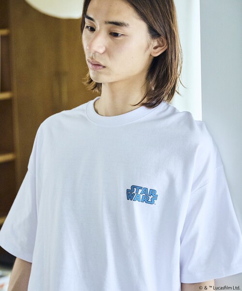 FREAK'S STORE（フリークスストア）の「限定展開 STARWARS/スター・ウォーズ 別注 ビッグシルエット バックプリントTシャツ / REBEL（Tシャツ/カットソー・メンズ・ホワイト/アッシュグレー/ブラック・LARGE/MEDIUM/SMALL）」の8枚目の写真