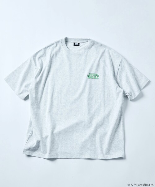 FREAK'S STORE（フリークスストア）の「限定展開 STARWARS/スター・ウォーズ 別注 ビッグシルエット バックプリントTシャツ / REBEL（Tシャツ/カットソー・メンズ・ホワイト/アッシュグレー/ブラック・LARGE/MEDIUM/SMALL）」の12枚目の写真