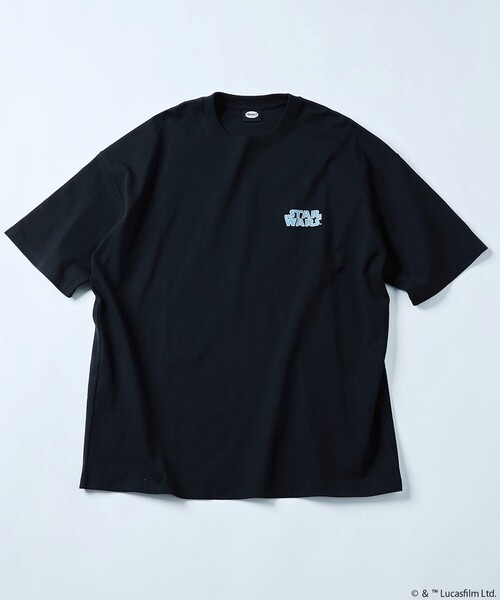 FREAK'S STORE（フリークスストア）の「限定展開 STARWARS/スター・ウォーズ 別注 ビッグシルエット バックプリントTシャツ / REBEL（Tシャツ/カットソー・メンズ・ホワイト/アッシュグレー/ブラック・LARGE/MEDIUM/SMALL）」の15枚目の写真