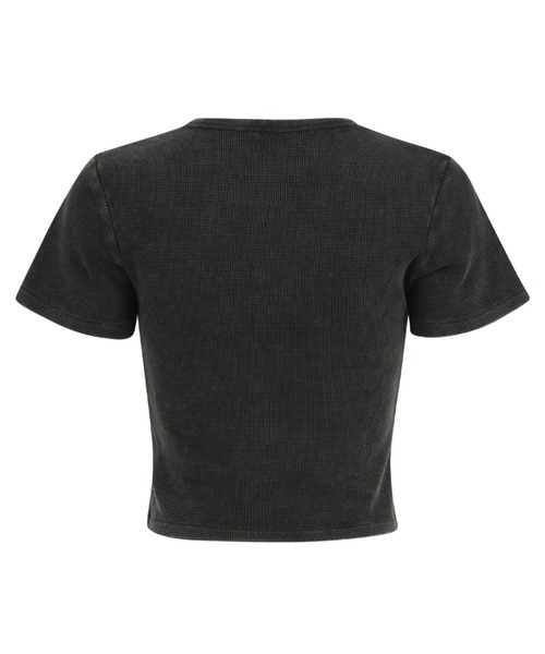 entire studios（エンタイアスタジオ）の「entire studios/エンタイアスタジオ/MICRO WAFFLE TEE（Tシャツ/カットソー・レディース・ブラック/ホワイト/グレー・XS/XXS）」の6枚目の写真