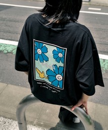 【What it isNt)ART BY MARKGONZALES / (ワットイットイズント) アートバイ マークゴンザレス】 リラックスフィット プリントTシャツ