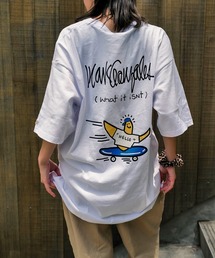 【What it isNt)ART BY MARKGONZALES / (ワットイットイズント) アートバイ マークゴンザレス】 リラックスフィット プリントTシャツ