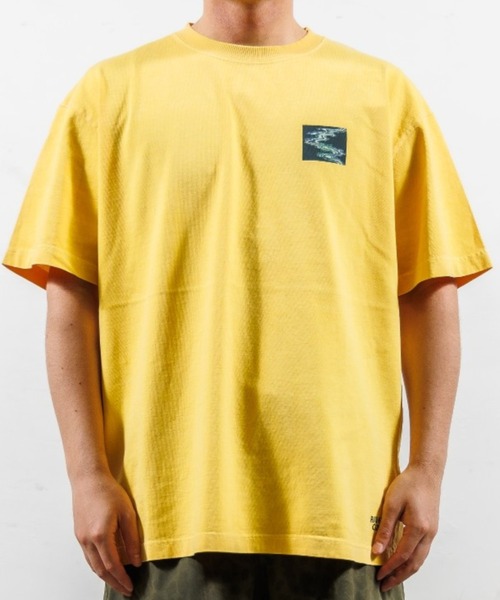 RIVER SIDE CULTURE（リバーサイドカルチャー）の「RIVER SIDE CULTURE/RSC VINTAGE ROGO Tシャツ (M4)（Tシャツ/カットソー・メンズ・イエロー/ホワイト・MEDIUM/LARGE/X-LARGE）」の5枚目の写真