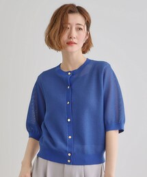 grove | 1枚でも映える上品メッシュカーディガン(カーディガン/ボレロ)