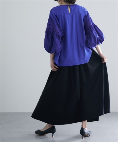 Soiunique（スワユニーク）の「柔らか裏毛スカート［Soiunique］（スカート・レディース・ブラック/杢グレー・M/L）」の17枚目の写真