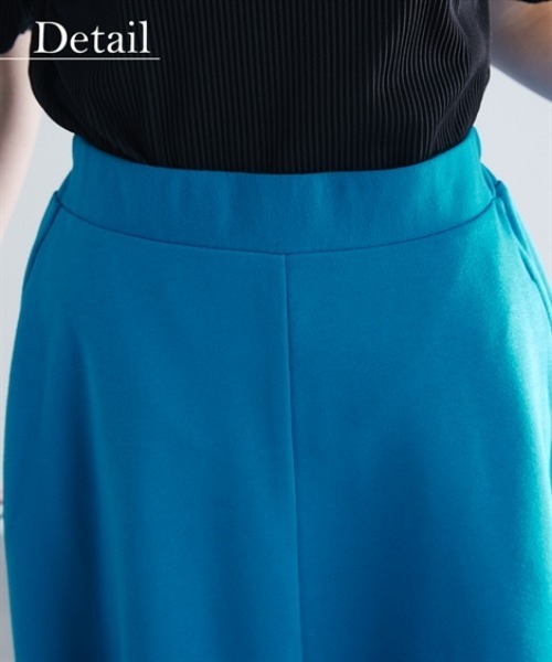 Soiunique（スワユニーク）の「柔らか裏毛スカート［Soiunique］（スカート・レディース・ブラック/杢グレー・M/L）」の9枚目の写真