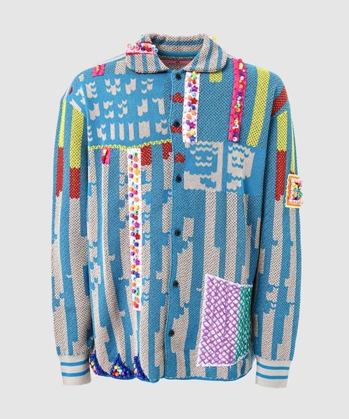BEADS ANARCHY SHIRT KNIT（ニット/セーター）｜anrealage homme 