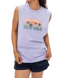 RVCA | 【RVCA/ルーカ】23SS GULF COAST CUTOFF TANKTO/ノースリーブロゴマッスルタンクトップ(タンクトップ)