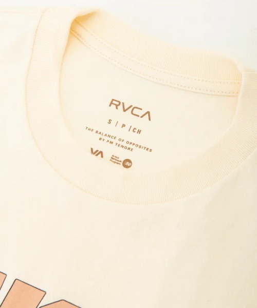 RVCA（ルーカ）の「【RVCA/ルーカ】23SS GULF COAST CUTOFF TANKTO/ノースリーブロゴマッスルタンクトップ（タンクトップ・レディース・クリーム/ラベンダー/ブラック・SMALL/MEDIUM/LARGE）」の10枚目の写真