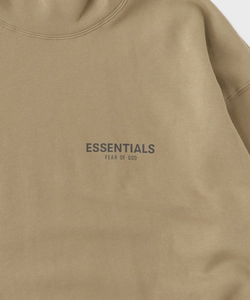 FOG ESSENTIALS（エフオージーエッセンシャルズ）の「FOG ESSENTIALS/エッセンシャルズ 21SS 1POINT LOGO MOCK NECK SEWAT SHIRTS スウェット（スウェット・メンズ・モスグリーン/クリーム/ブラウン/ブラック・L/M/S/XL）」の10枚目の写真