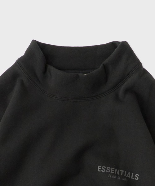 FOG ESSENTIALS（エフオージーエッセンシャルズ）の「FOG ESSENTIALS/エッセンシャルズ 21SS 1POINT LOGO MOCK NECK SEWAT SHIRTS スウェット（スウェット・メンズ・モスグリーン/クリーム/ブラウン/ブラック・L/M/S/XL）」の15枚目の写真