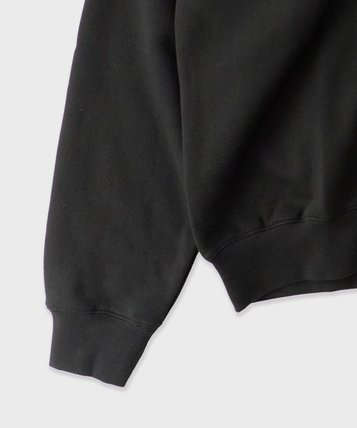 FOG ESSENTIALS（エフオージーエッセンシャルズ）の「FOG ESSENTIALS/エッセンシャルズ 21SS 1POINT LOGO MOCK NECK SEWAT SHIRTS スウェット（スウェット・メンズ・モスグリーン/クリーム/ブラウン/ブラック・L/M/S/XL）」の16枚目の写真