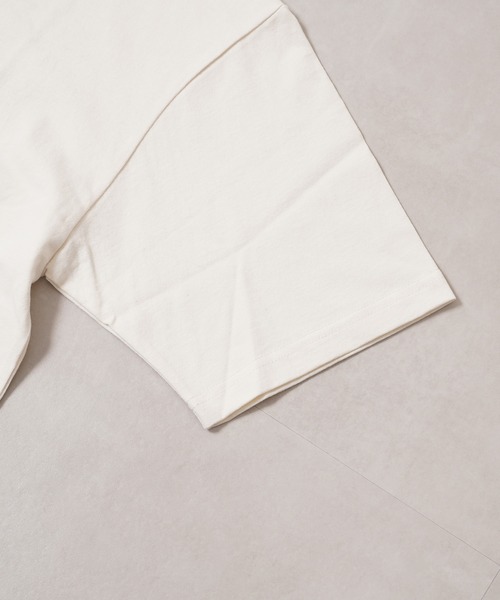 1111clothing(ワンフォークロージング)の「クラックPT ガゼット Tシャツ / Crack Print Gazet T-Shirt(Tシャツ/カットソー・メンズ・ネイビー/サックスブルー/ホワイト系2/ホワイト系1/ブラック系1/ブラック系2・L/M)」の14枚目の写真