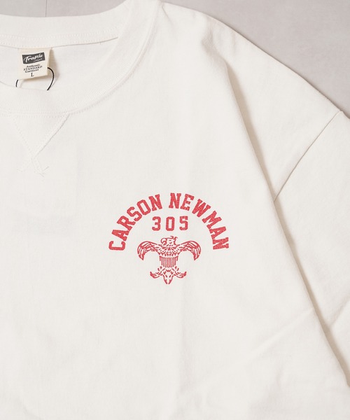 1111clothing(ワンフォークロージング)の「クラックPT ガゼット Tシャツ / Crack Print Gazet T-Shirt(Tシャツ/カットソー・メンズ・ネイビー/サックスブルー/ホワイト系2/ホワイト系1/ブラック系1/ブラック系2・L/M)」の10枚目の写真