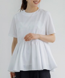 SONO/ソーノ】ﾓｰｼｮﾅﾙﾄﾞｯﾄﾍﾟﾌﾟﾗﾑﾌﾞﾗｳｽ（シャツ/ブラウス）｜Sono