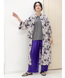 OSMOSIS | スリットギャザースリーブワンピース(ワンピース)