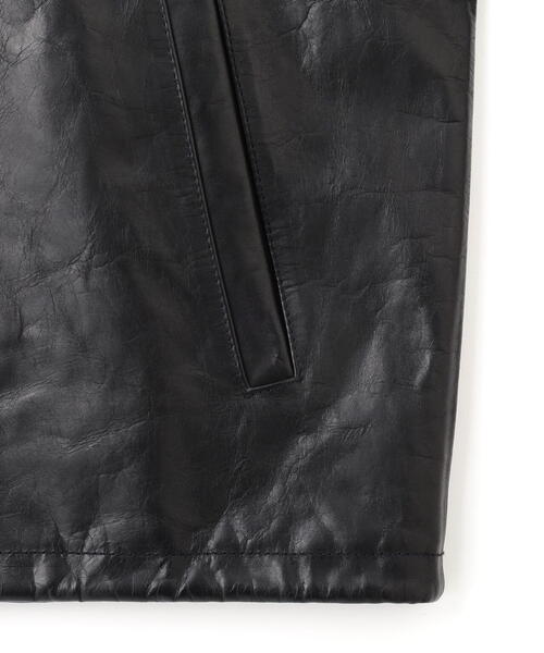 Schott/ショット/LEATHER COACH JACKET/レザー コーチジャケット