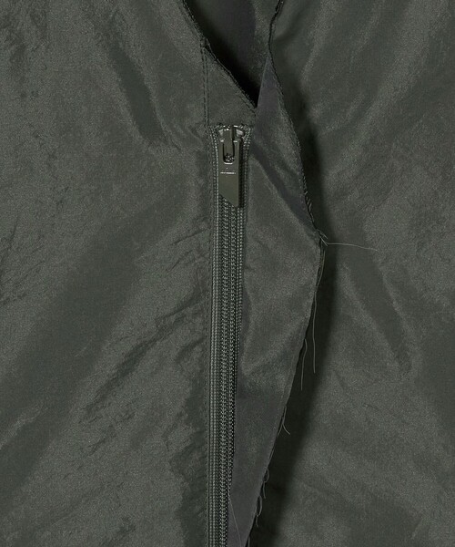 ASTRAET（アストラット）の「＜ASTRAET＞ フロントジップ Vネック ノースリーブワンピース（ワンピース・レディース・オリーブ/ブラック・FREE）」の16枚目の写真