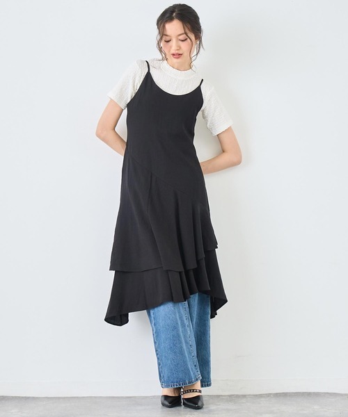ANAP(アナップ)の「ポコポコ クロップド Tシャツ(Tシャツ/カットソー・レディース・ブラック/グリーン/ホワイト・FREE)」の8枚目の写真
