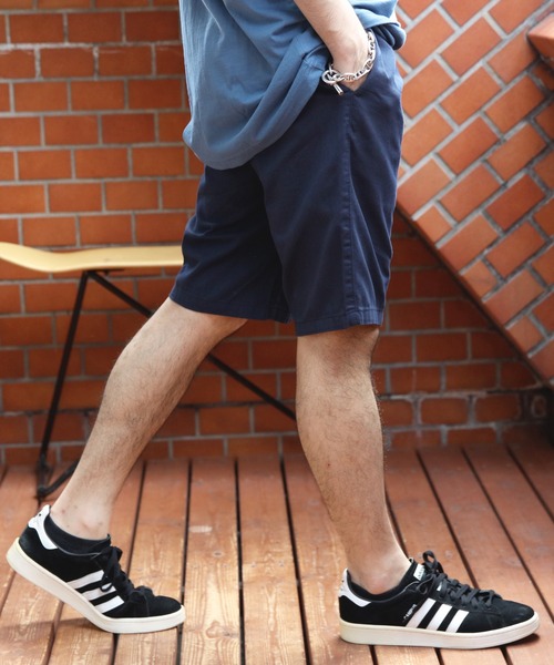 HANES(ヘインズ)の「Hanes チノリラックスショートパンツ(チノパンツ・メンズ・ブラック/ベージュ/ネイビー/カーキ・MEDIUM/X-LARGE/LARGE)」の6枚目の写真