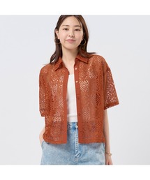 クロシェシャツ BAYFLOW シャツ クロシェニットシャツ メンズ レディース