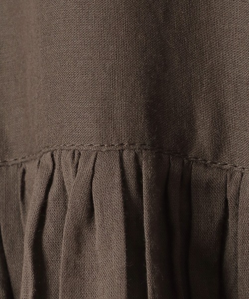 notch.（ノッチ）の「【 notch. by KR 】ボリュームギャザーワンピース（ワンピース・レディース・チャコール/ブラウン/ブラック/ネイビー・TM/M）」の16枚目の写真