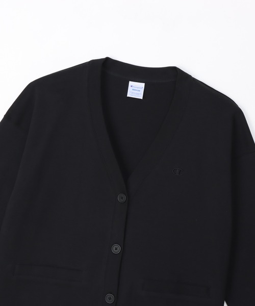 Champion（チャンピオン）の「【Champion/チャンピオン】レディース ベーシック カーディガン（カーディガン/ボレロ・レディース・チャコール/ネイビー/ブラック/オリーブ・MEDIUM/LARGE）」の11枚目の写真