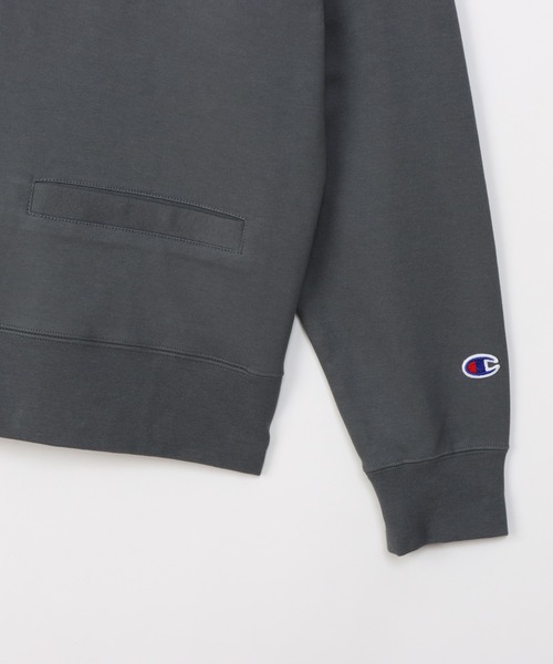Champion（チャンピオン）の「【Champion/チャンピオン】レディース ベーシック カーディガン（カーディガン/ボレロ・レディース・チャコール/ネイビー/ブラック/オリーブ・MEDIUM/LARGE）」の6枚目の写真