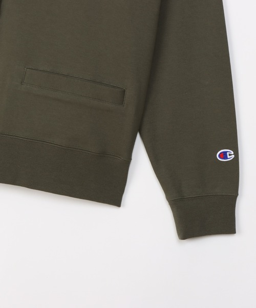 Champion（チャンピオン）の「【Champion/チャンピオン】レディース ベーシック カーディガン（カーディガン/ボレロ・レディース・チャコール/ネイビー/ブラック/オリーブ・MEDIUM/LARGE）」の14枚目の写真