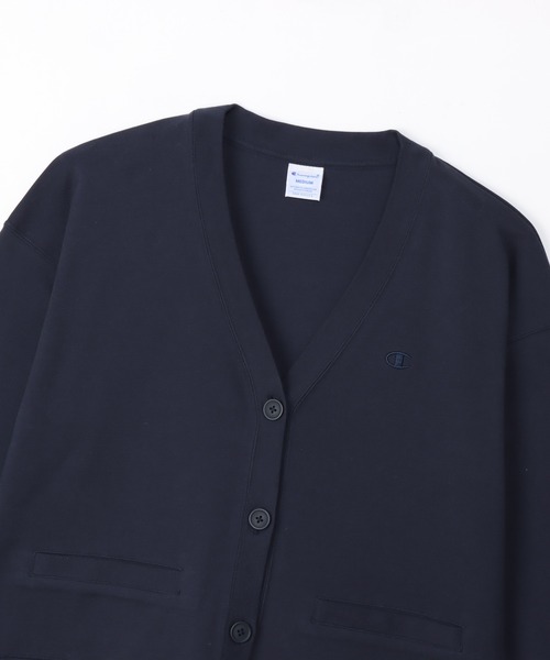 Champion（チャンピオン）の「【Champion/チャンピオン】レディース ベーシック カーディガン（カーディガン/ボレロ・レディース・チャコール/ネイビー/ブラック/オリーブ・MEDIUM/LARGE）」の19枚目の写真