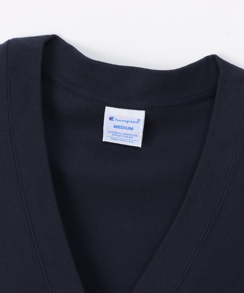 Champion（チャンピオン）の「【Champion/チャンピオン】レディース ベーシック カーディガン（カーディガン/ボレロ・レディース・チャコール/ネイビー/ブラック/オリーブ・MEDIUM/LARGE）」の20枚目の写真