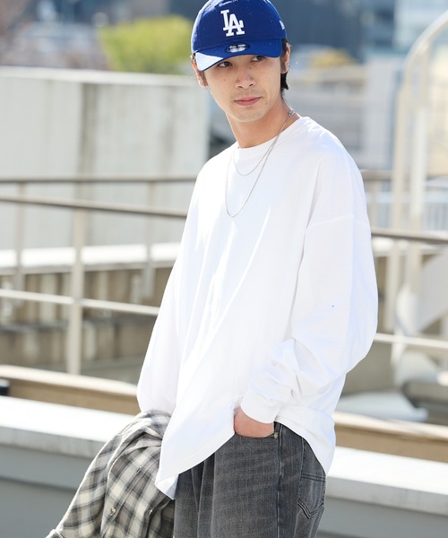 United Athle（ユナイテッドアスレ）の「【ROOPTOKYO】UNITED ATHLE 5.6oz  ロングスリーブTee/ロンT 無地 クルーネック メンズ レディース 2026年春夏（Tシャツ/カットソー・メンズ・ライトブルー/スミクロ/ネイビー/ブラック/オフホワイト/ホワイト・S/L/M/XL）」の2枚目の写真