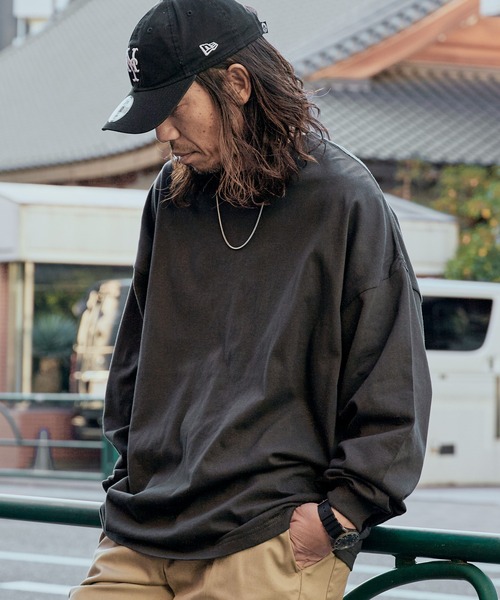 United Athle（ユナイテッドアスレ）の「【ROOPTOKYO】UNITED ATHLE 5.6oz  ロングスリーブTee/ロンT 無地 クルーネック メンズ レディース 2026年春夏（Tシャツ/カットソー・メンズ・ライトブルー/スミクロ/ネイビー/ブラック/オフホワイト/ホワイト・S/L/M/XL）」の4枚目の写真